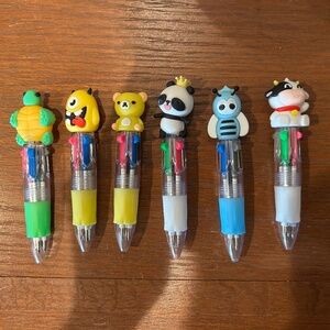 NWOT Pack of 6 Kid Pens